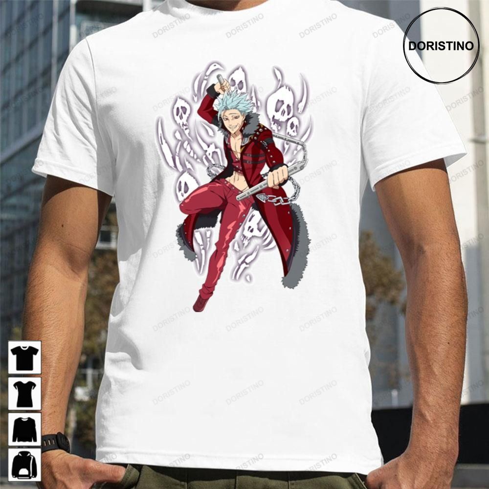 Ghost Ban The Seven Deadly Sins Limited Edition T-shirts